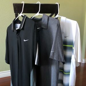 3 Nike Golf Polos (Lightly Used | All size L-Tall)